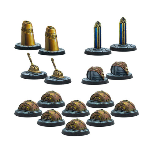 

Фигурки The Elder Scrolls Call To Arms Dwemer Markers & Token