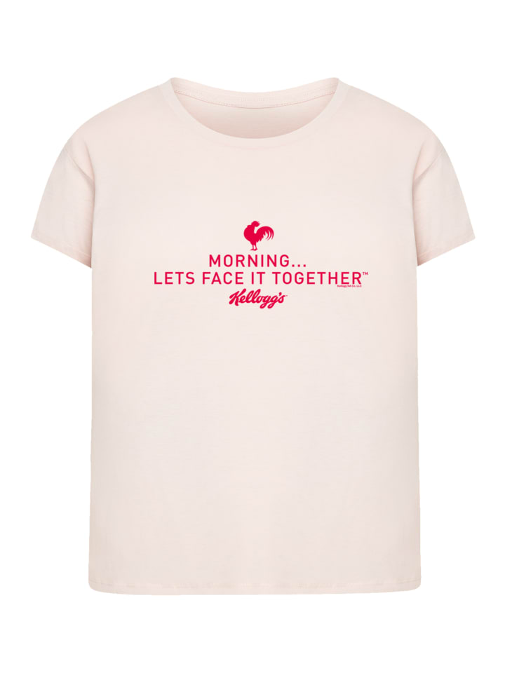 

Женская футболка-бокс Kellogg's Breakfast Cereals Morning Lets Face It в розовом цвете F4NT4STIC, Розовый, Женская футболка-бокс Kellogg's Breakfast Cereals Morning Lets Face It в розовом цвете F4NT4STIC