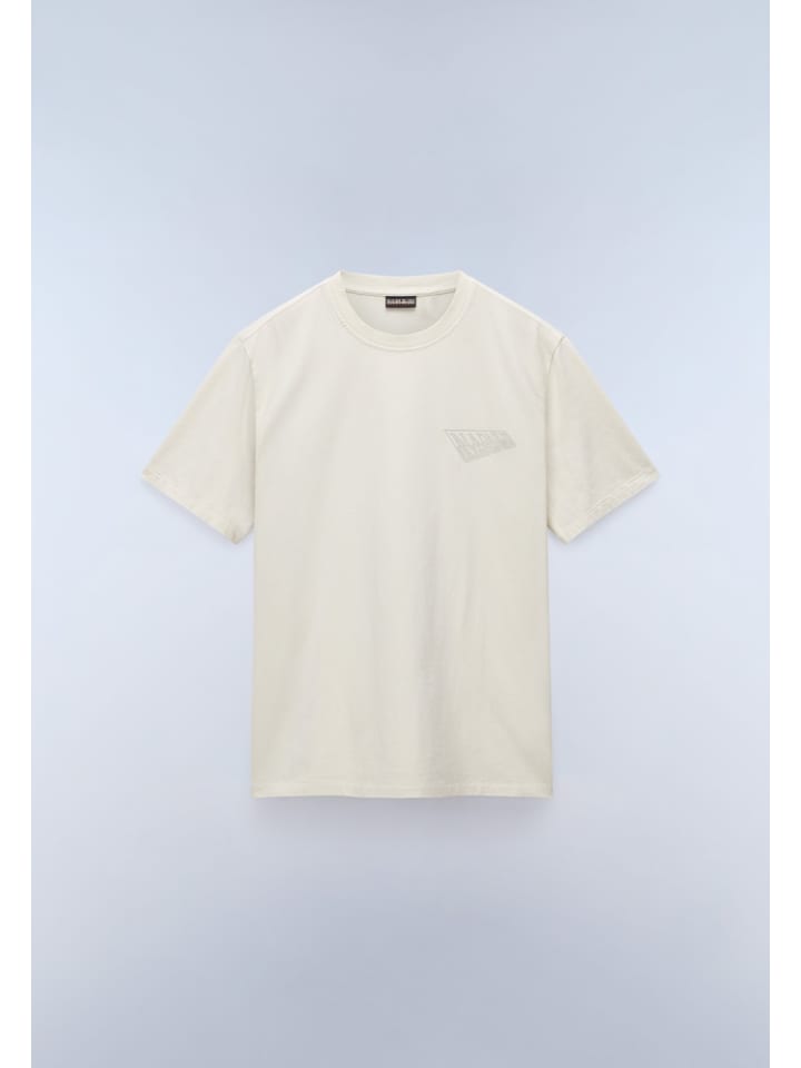 

Футболка S-Aren Ss бежевого цвета Napapijri