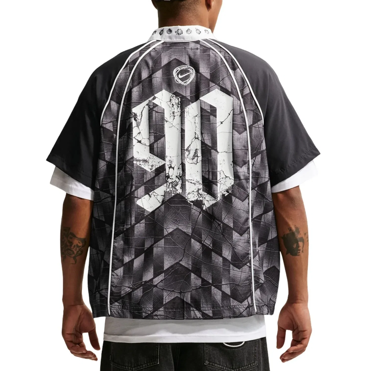 Футболка для скейтбординга Nike SB Dri-FIT Bowler, черный — фото 2