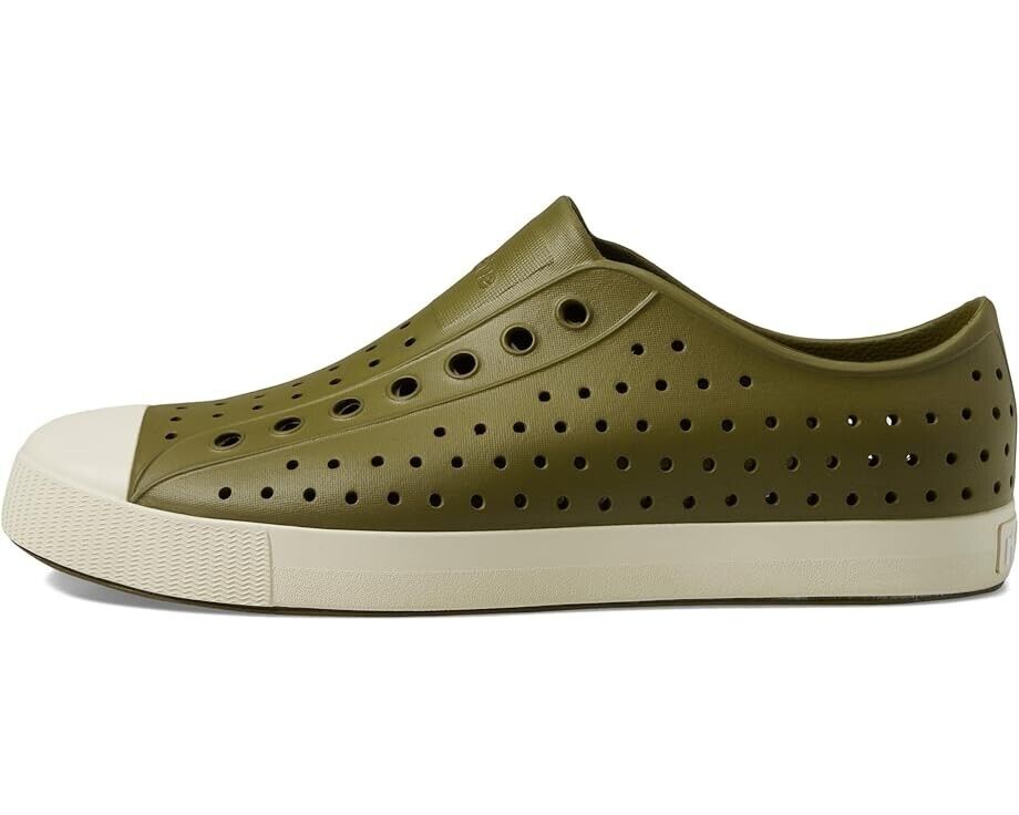 Кроссовки Native Shoes Jefferson Sugarlite Unisex US 5, зеленые, слипоны, комфорт, ZPO2436 — фото 2