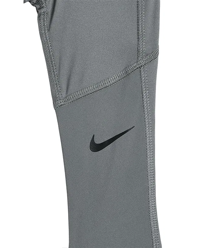 Леггинсы Dri-FIT Pro Nike Kids, Carbon Heather/White — фото 3