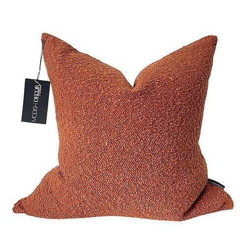 

Чехол-букле, 24 x 24 дюйма Modish Decor Pillows, цвет Orange