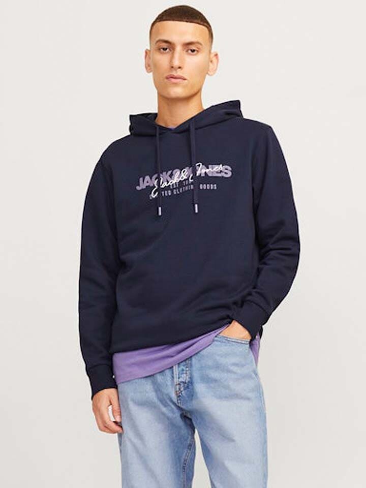 

Толстовка Jack & Jones Hoodie, темно-синий