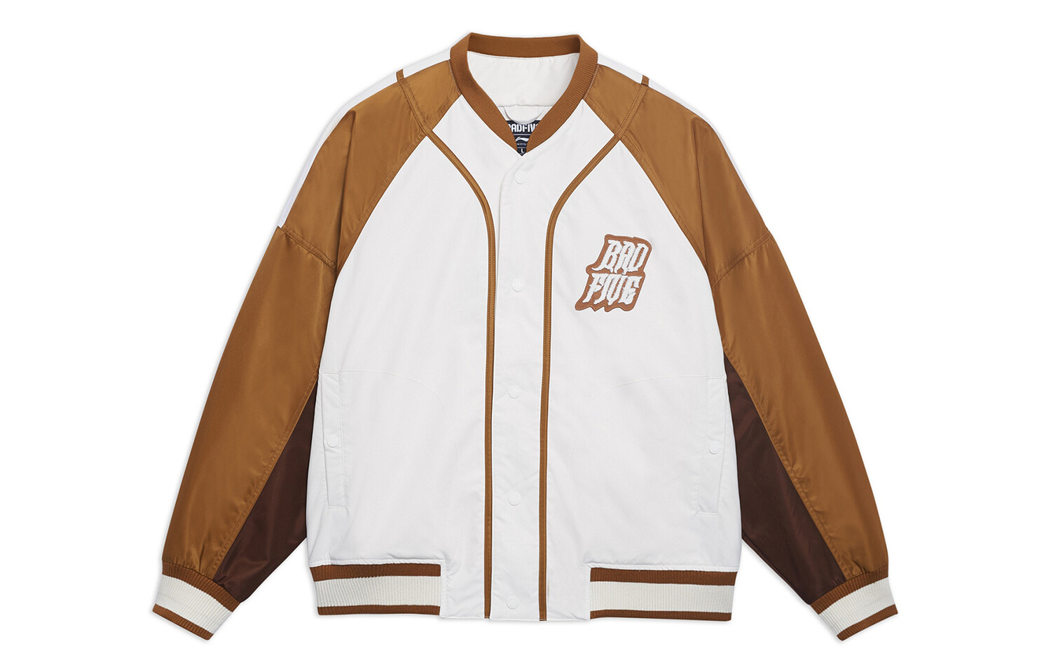 

Badfive Куртка мужская Off-white Oak Brown Earth Brown Lining, коричневый