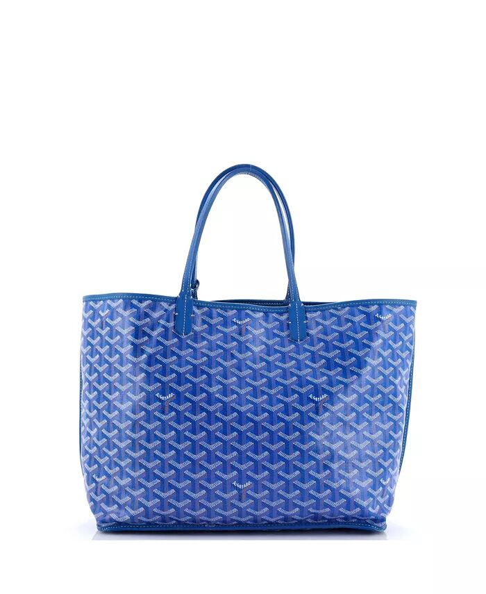 

Сумка-тоут PM Anjou с двусторонним покрытием из холста Pre-Owned Goyard, синий