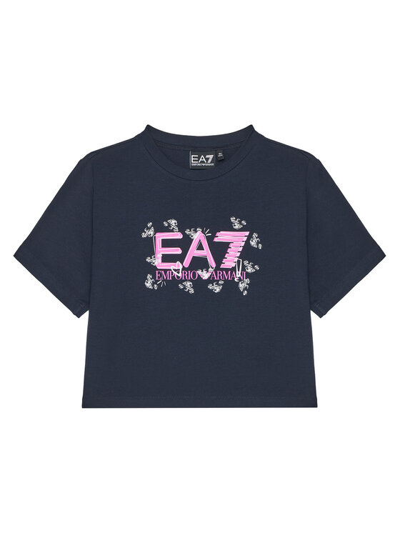 

Футболка regular fit 7G000151 AF10373 UB102 Ea7 Emporio Armani, синий