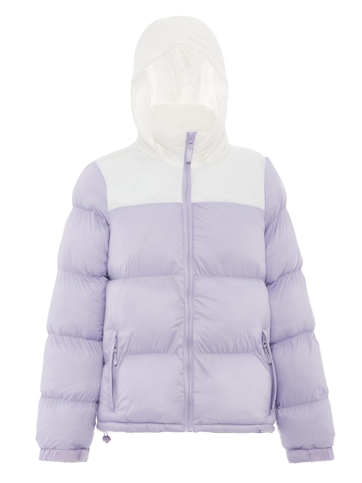 

Женская стеганая куртка лавандового и кремового цвета myMo