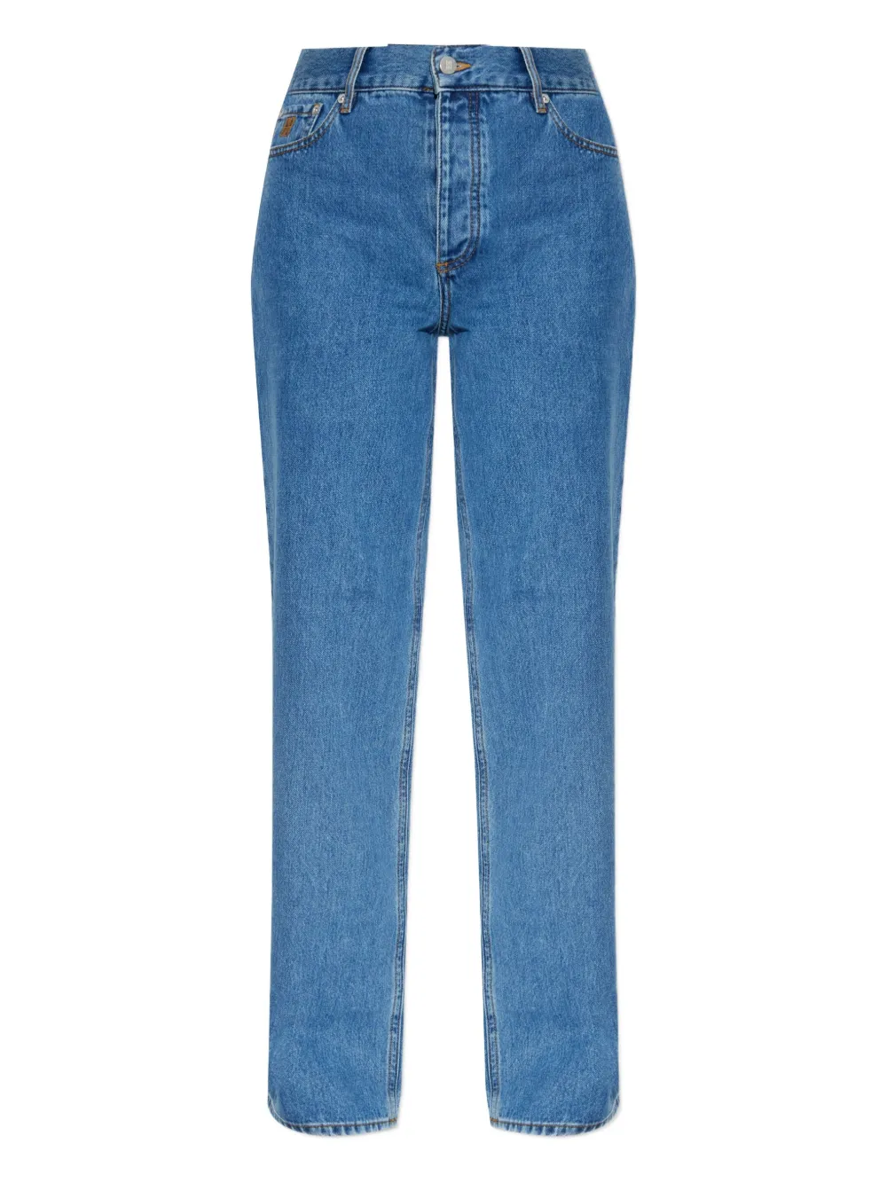 

Джинсы из хлопка с пятью карманами BY MALENE BIRGER, синий