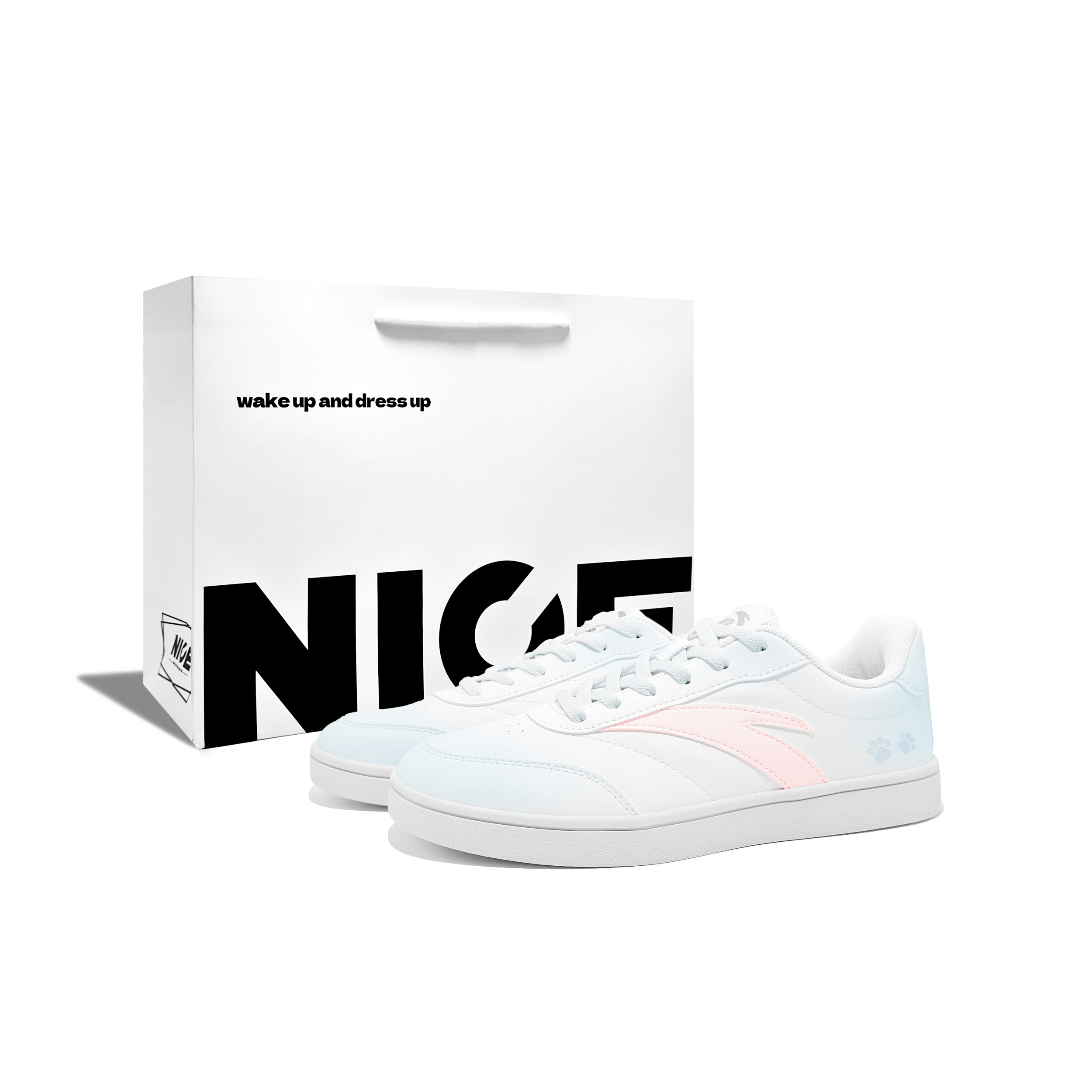 

Активная одежда устойчивые и легкие низкие кроссовки для скейтборда unisex ANTA, голубой