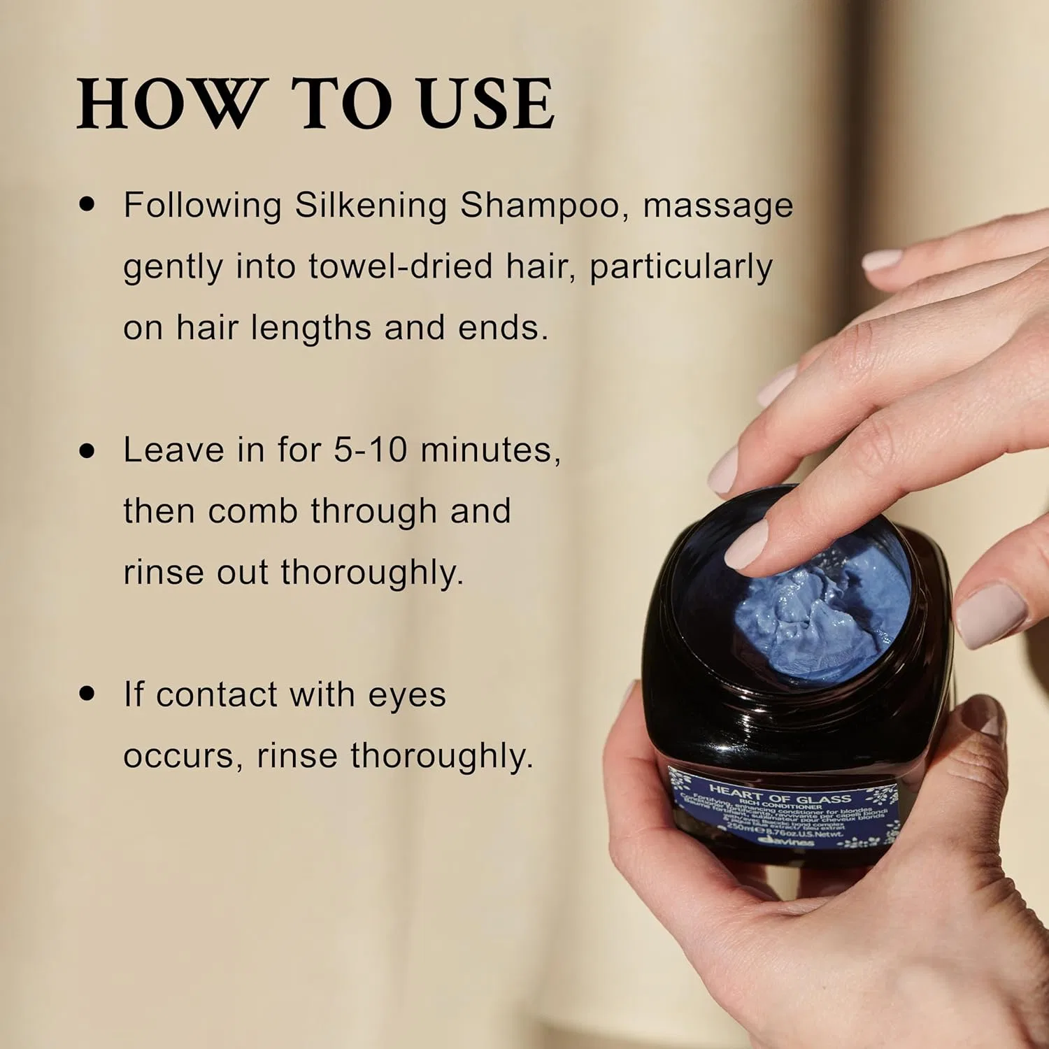 Кондиционер Davines Heart of Glass Rich для ухода за светлыми волосами 250 мл Davines — фото 3