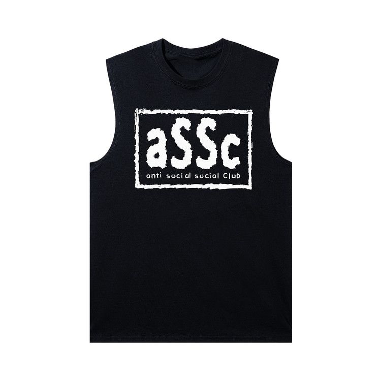 

Топ Anti Social Social Club x WWE NWO Muscle Tank, Black