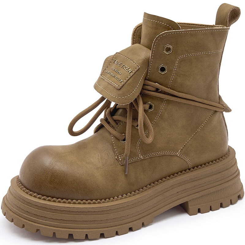 

Ботинки Martin Boot женские Zhengran, цвет Coffee