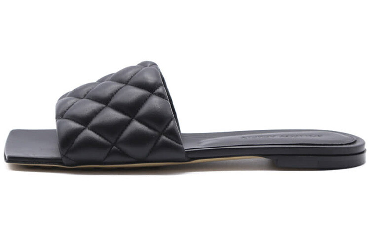 Женские шлепанцы Bottega Veneta, черный