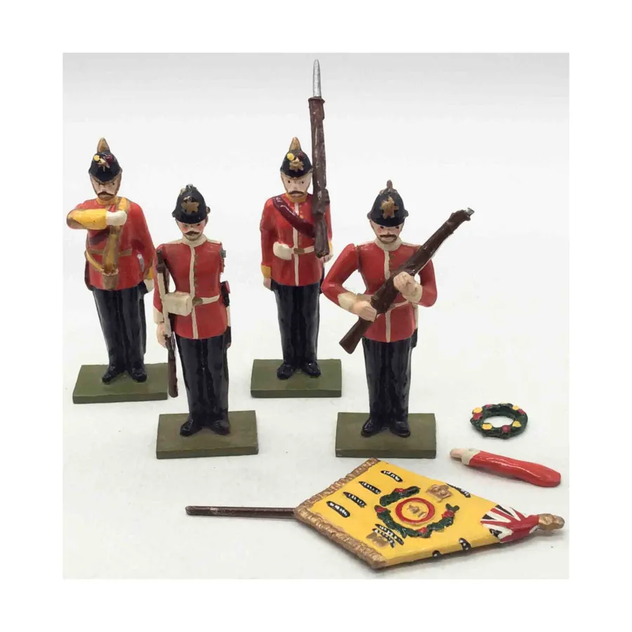 

Британская цветная гвардия №1, Historical Miniatures - Loose Miniatures (Steadfast Soldiers) (54mm)