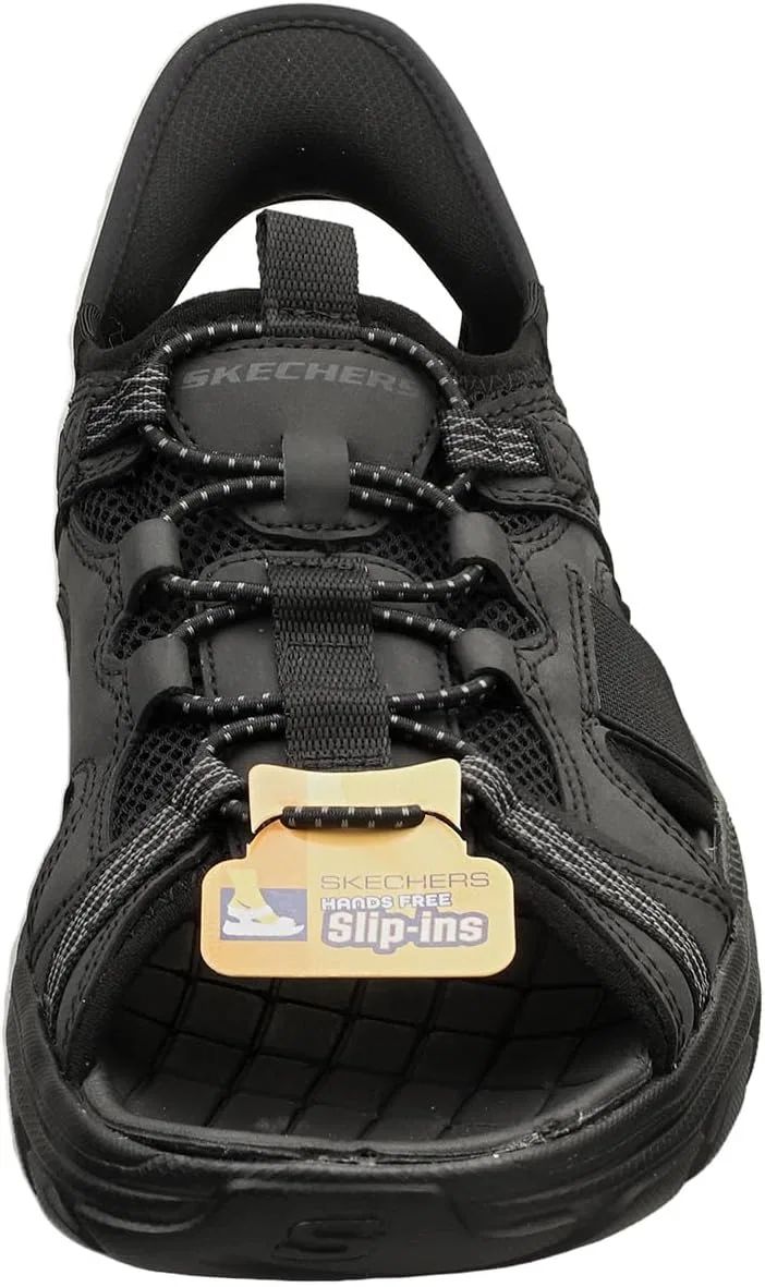 Мужские сандалии Skechers Revolted SS Merrick, Black Mesh Synthetic — фото 3