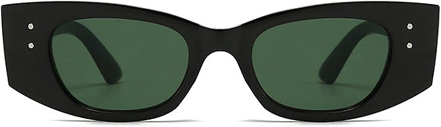 

Willochra Популярные модные маленькие квадратные солнцезащитные очки для женщин в стиле ретро 90-х, черные, с защитой от УФ-излучения UV400, модные солнцезащитные очки с градиентным переходом для мужчин, C3