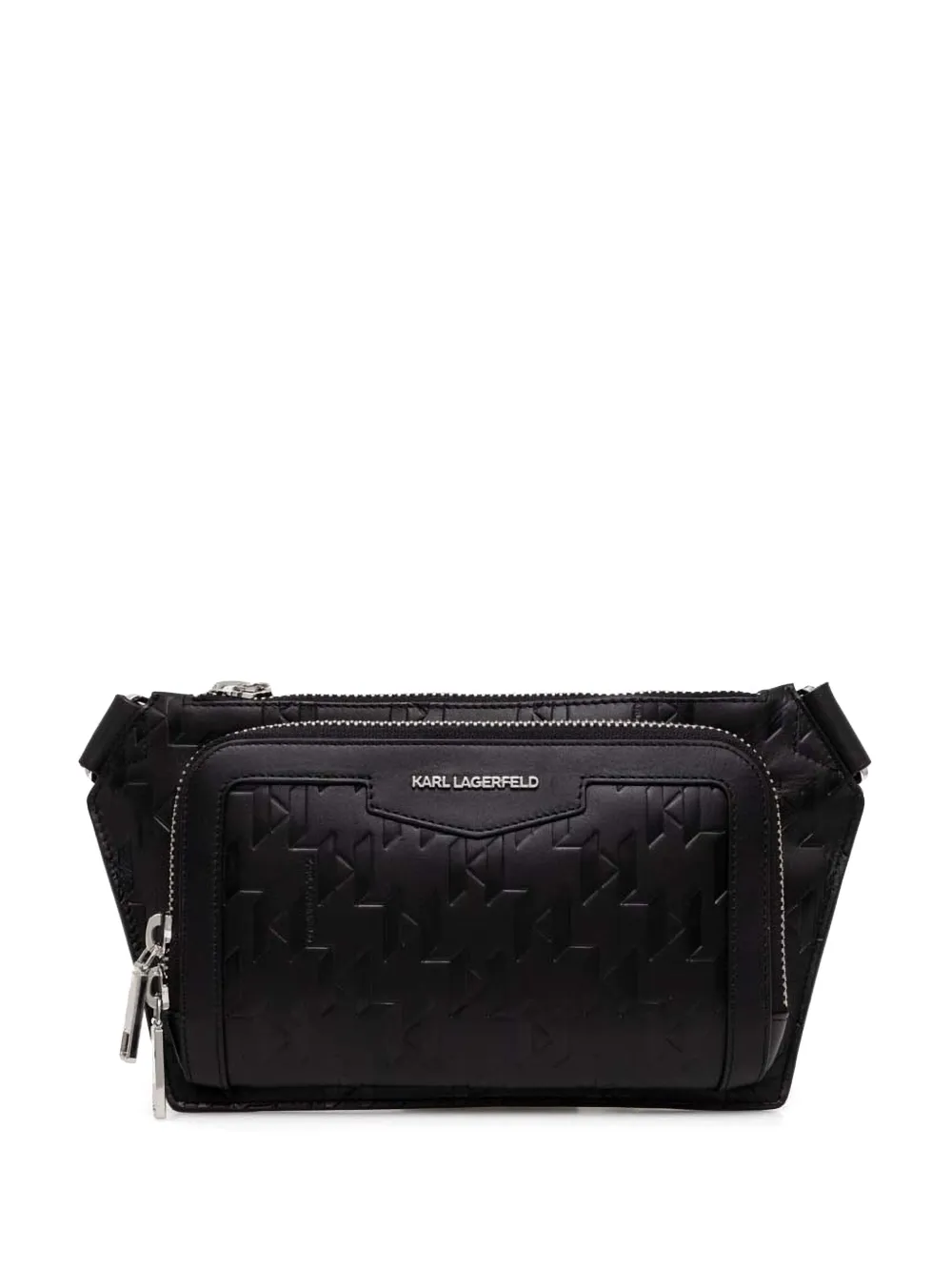 

Поясная сумка K/Loom KARL LAGERFELD, черный
