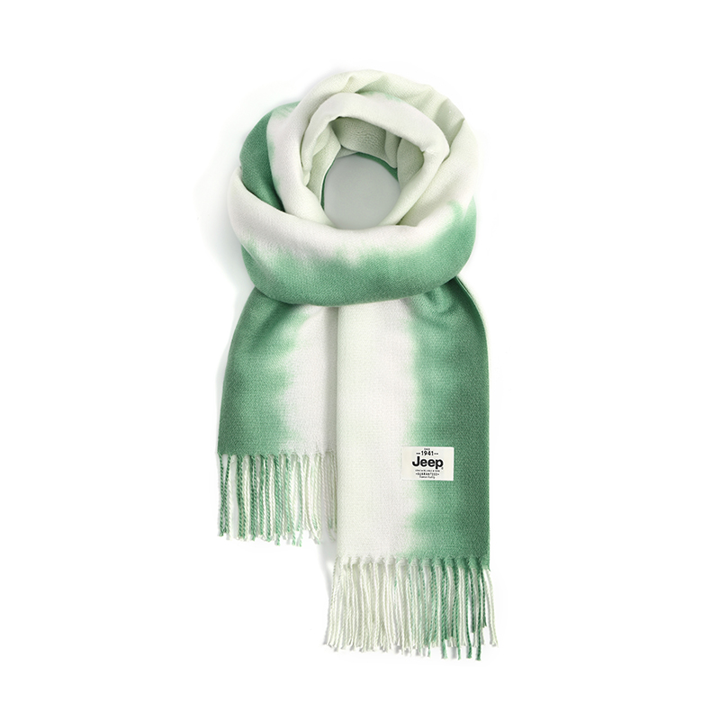 

Jeep Полиэстеровый вязаный шарф унисекс, Light Green
