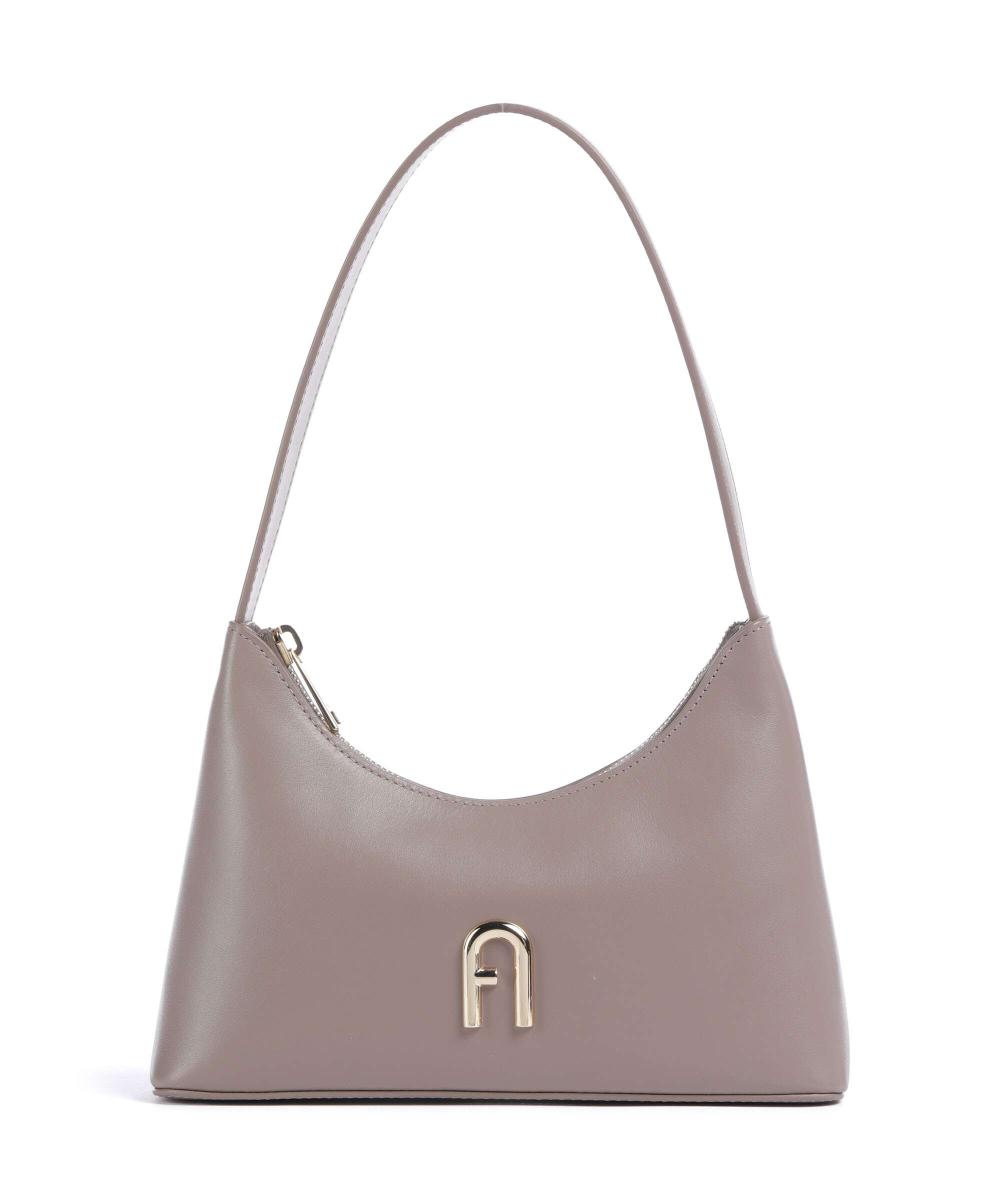 

Мини-Сумка на плечо Diamante из мелкозернистой кожи Furla, коричневый