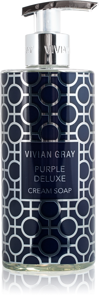 

Роскошное мыло для рук Purple Deluxe с ароматом жасмина и пачули Vivian Gray, su kvapiosiomis medžiagomis 400 мл