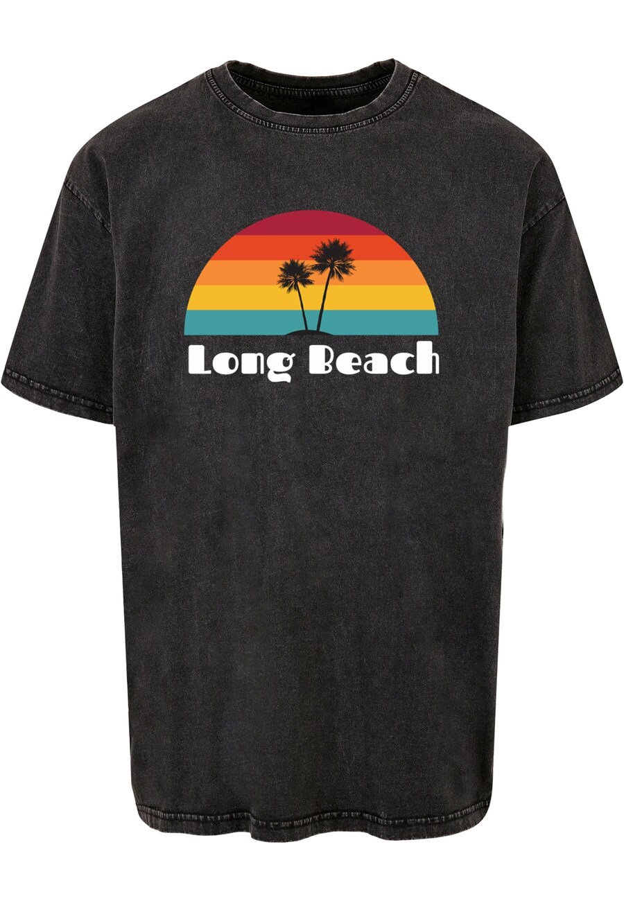

Рубашка Merchcode Long Beach, антрацит