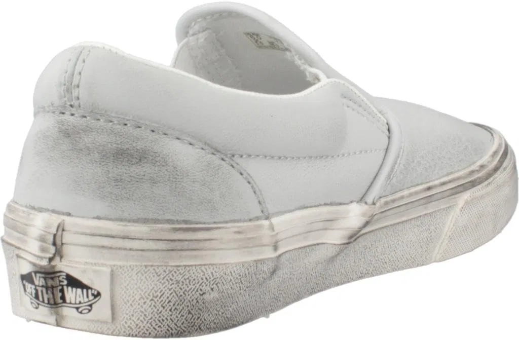 Кроссовки Vans Modell Classic Slip On Delica DWNBL, Gray — фото 3