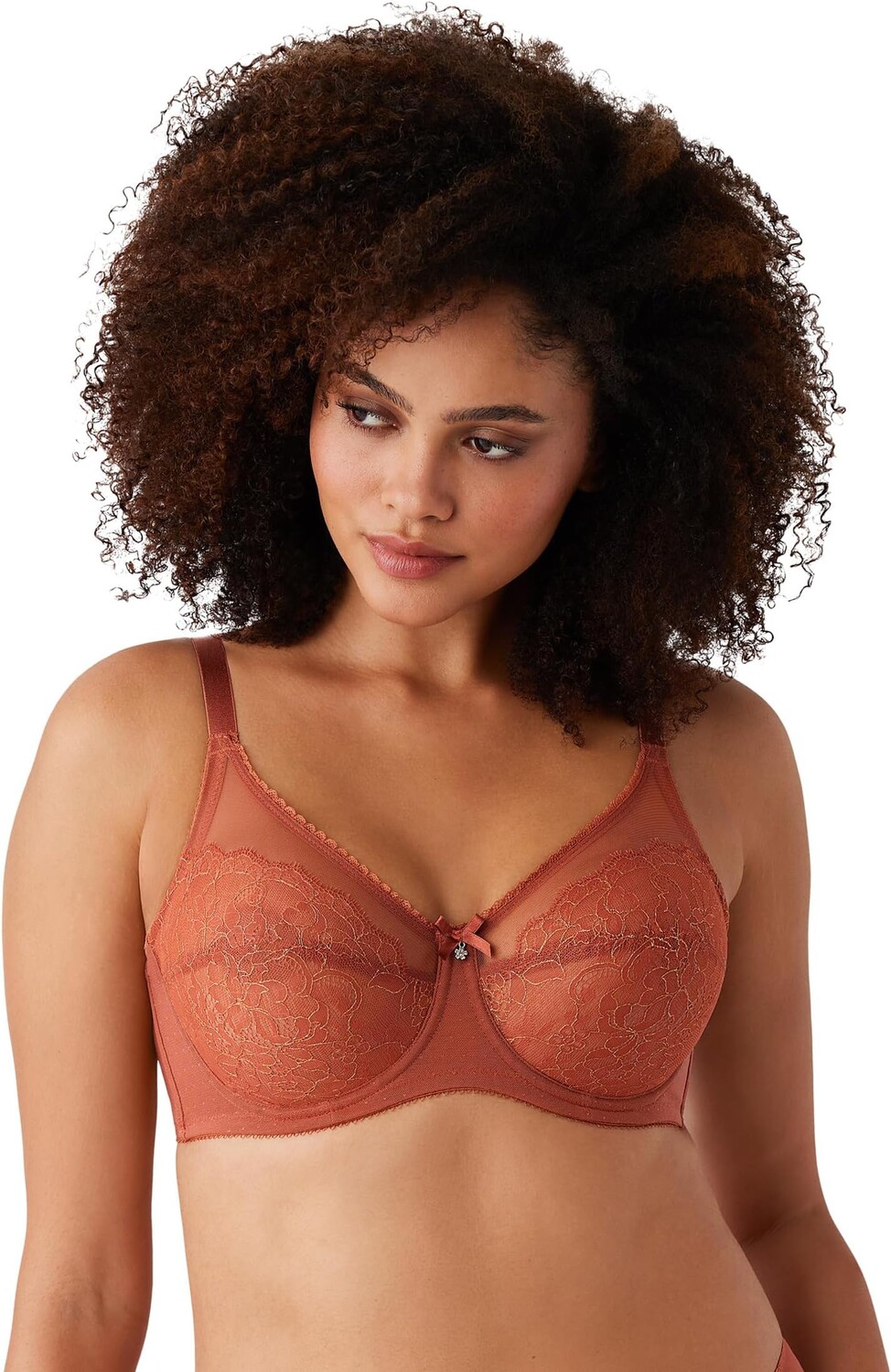 

Бюстгальтер Wacoal Retro Chic Full-Busted Underwire Bra 855186, цвет Chutney