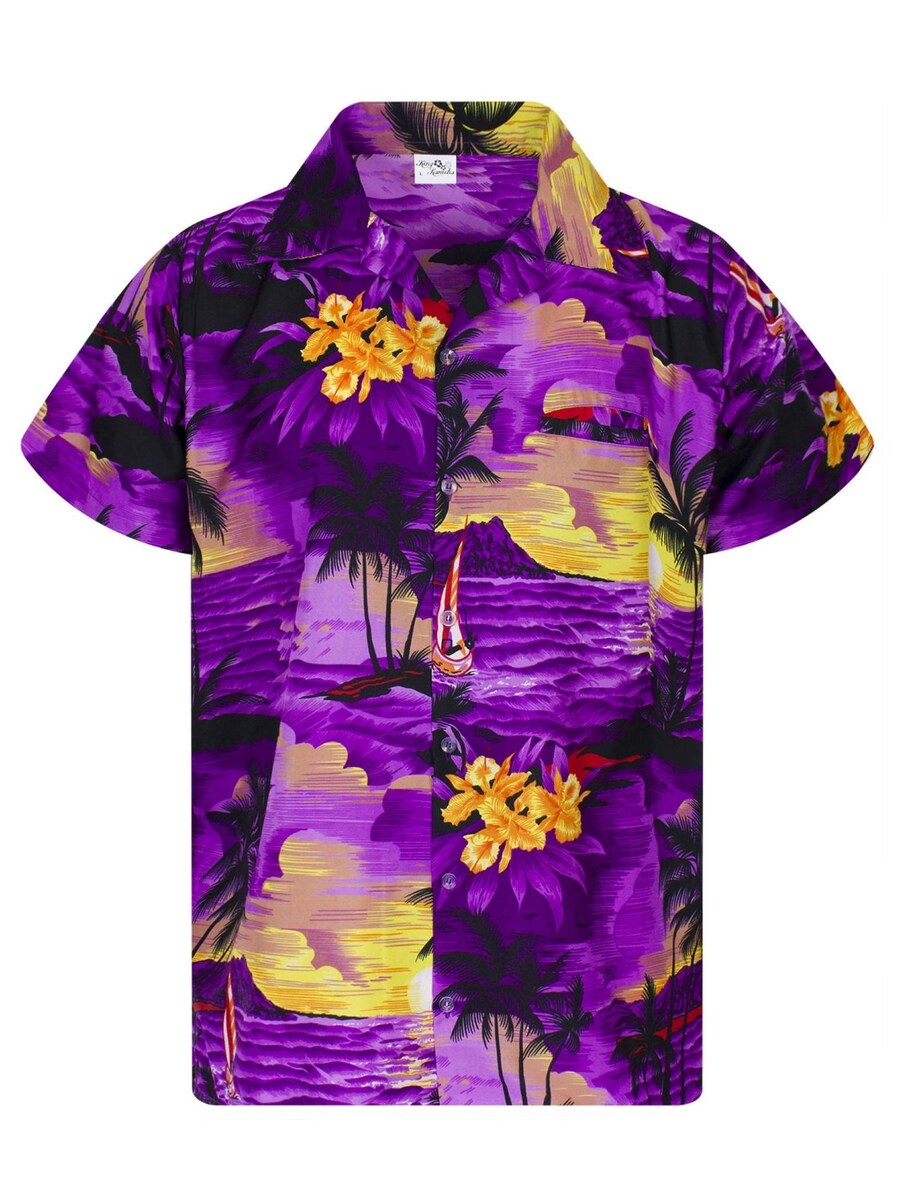 

Рубашка King Kameha Surf, фиолетовый