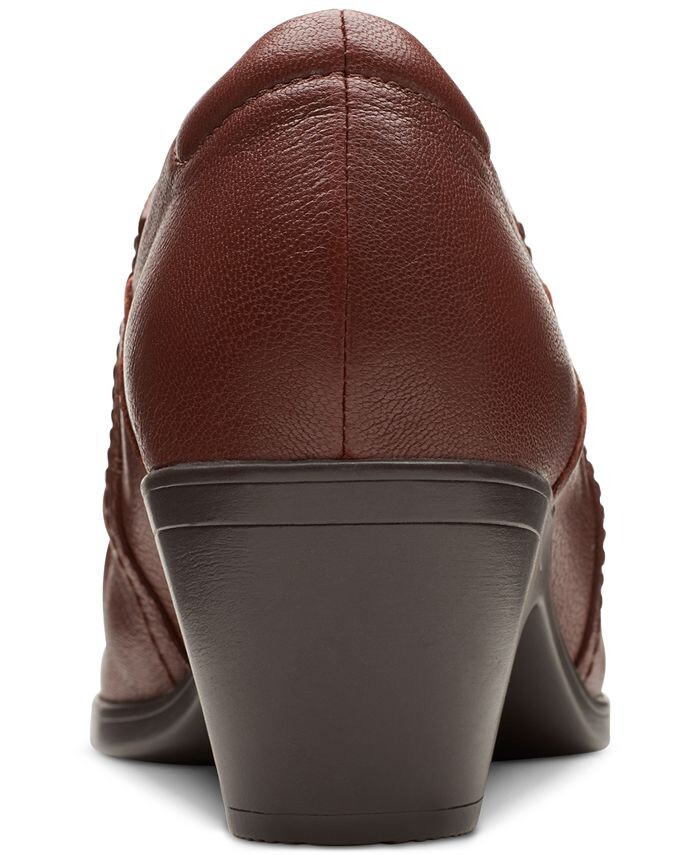 Женские ботильоны Emily 2 Cove до щиколотки Clarks, коричневый — фото 3