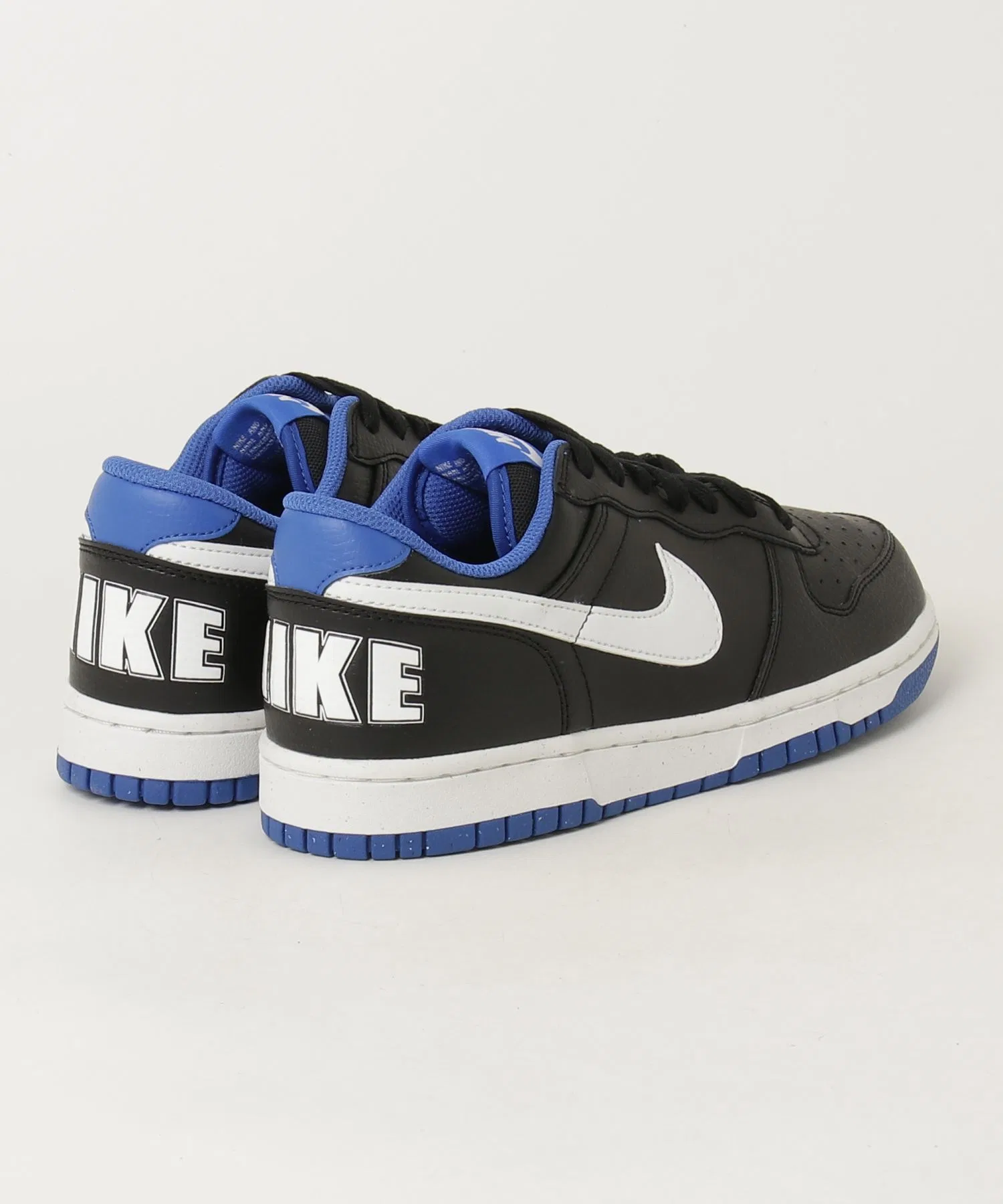 Мужские кроссовки NIKE Big Nike Low чёрно-синие — фото 2