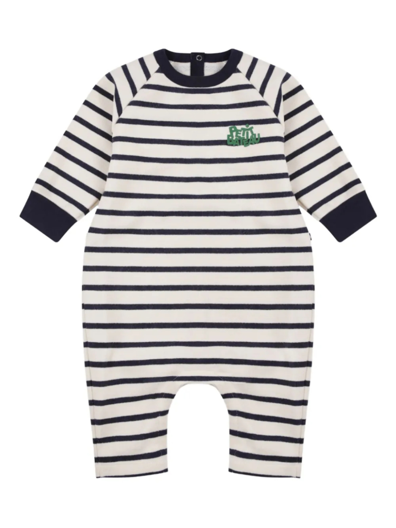 

Petit Bateau флисовый ромпер, белый