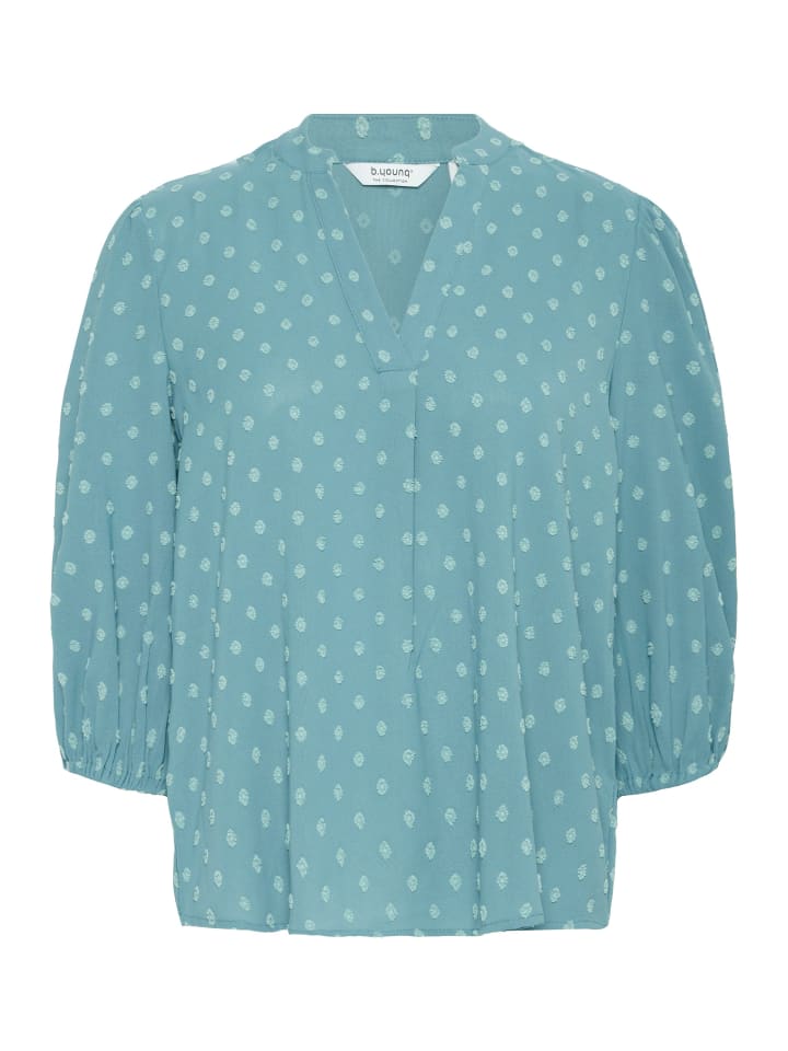 

B. young Блузка BYJELENA 2 - ЛЕГКАЯ ТКАНЬ, стандартный крой, цвет "Рифовые воды"