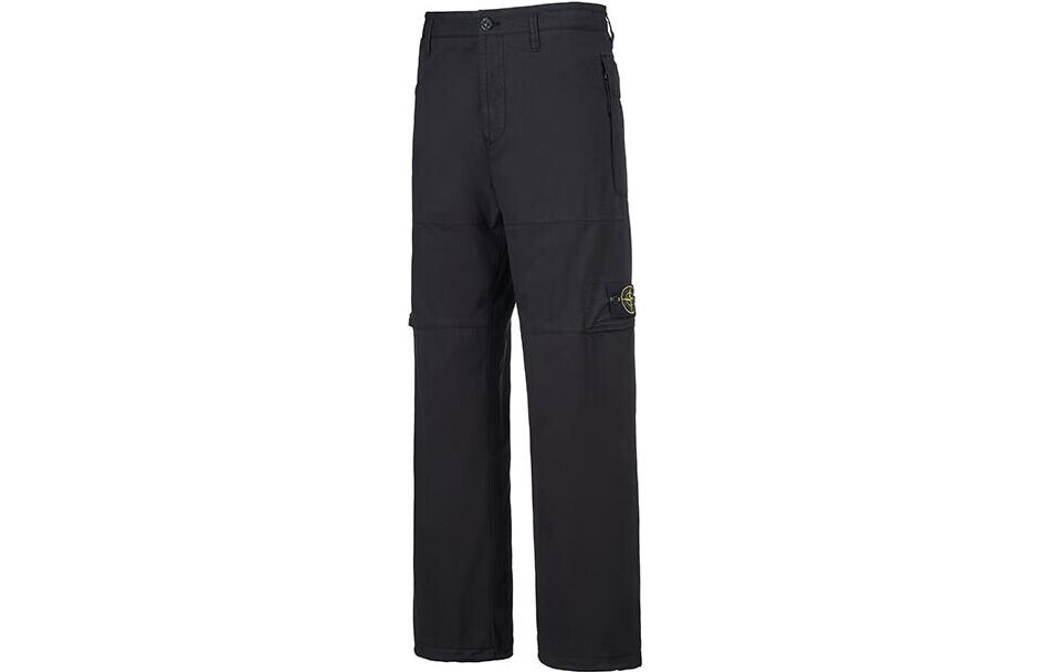 

Повседневные брюки мужские черные Stone Island, черный