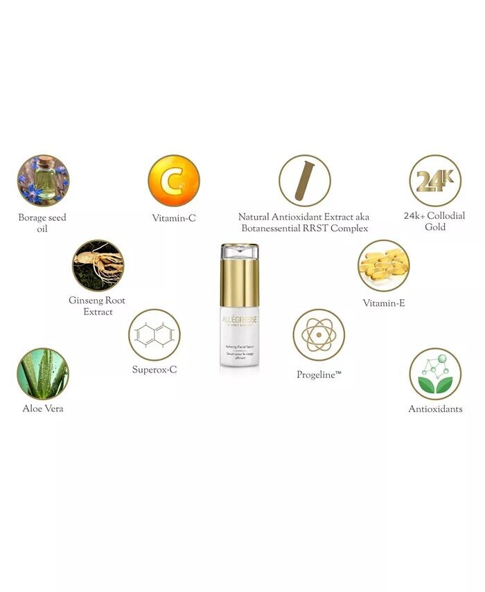 Сыворотка Allegresse 24 Karat Skin Care — 24K для ухода за кожей лица — фото 3