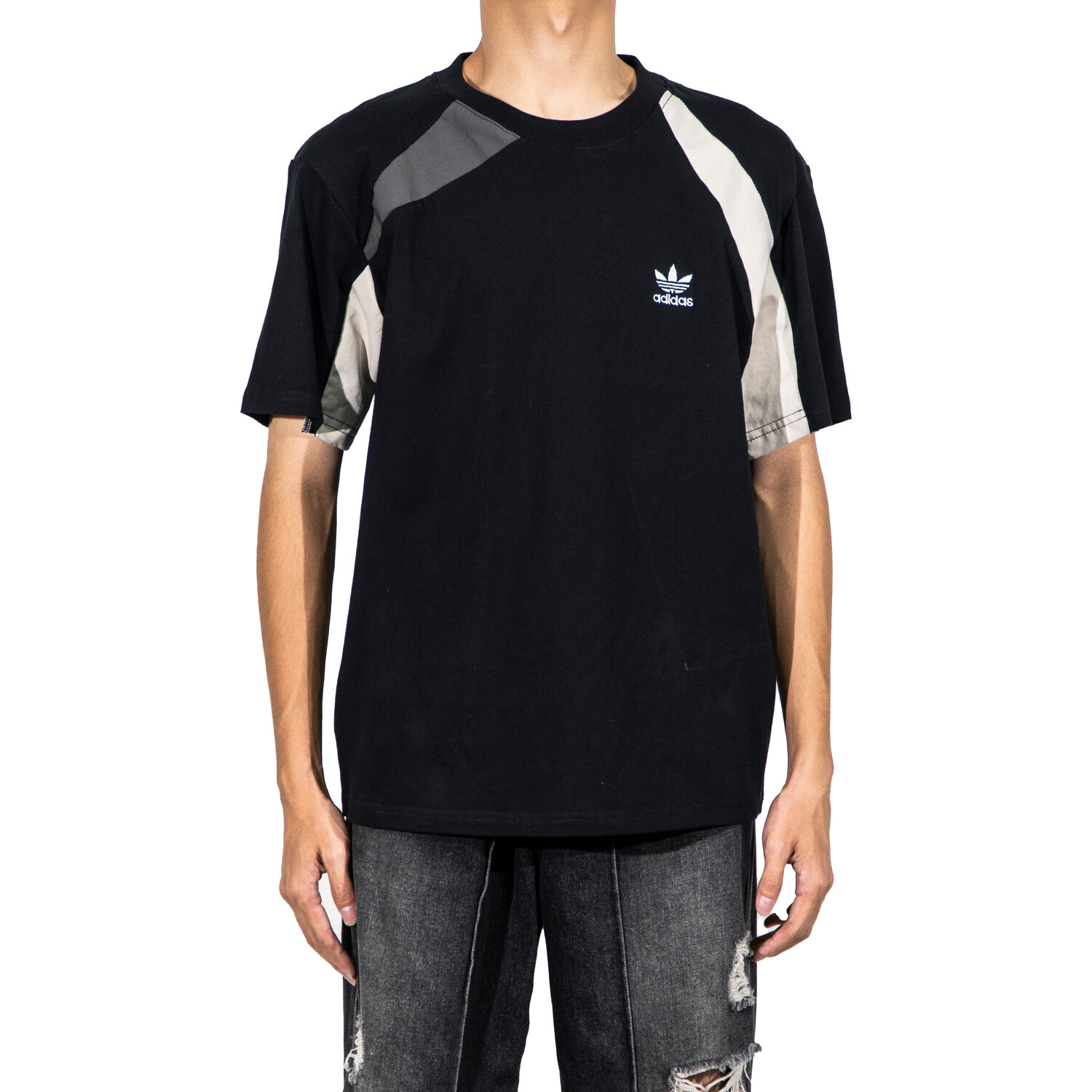 

Футболка унисекс черная Adidas Originals, черный