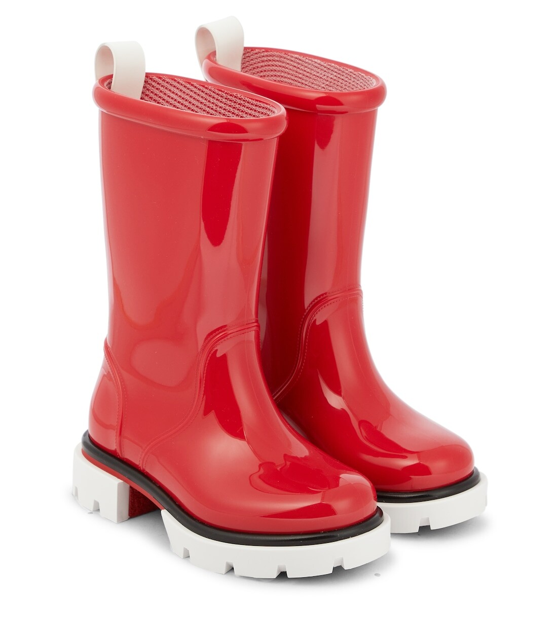 

Резиновые сапоги Toy Pluie Christian Louboutin, красный