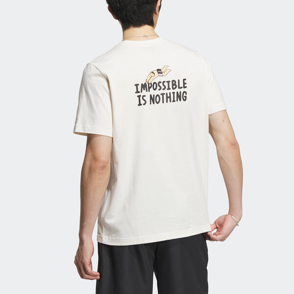 Футболка gfx story Adidas, белый — фото 3