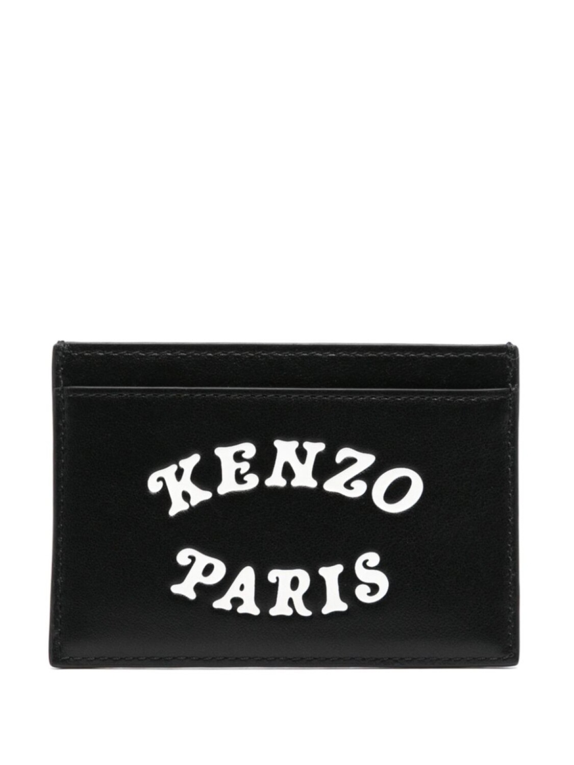 

Держатель для карт с тисненым логотипом Kenzo, черный