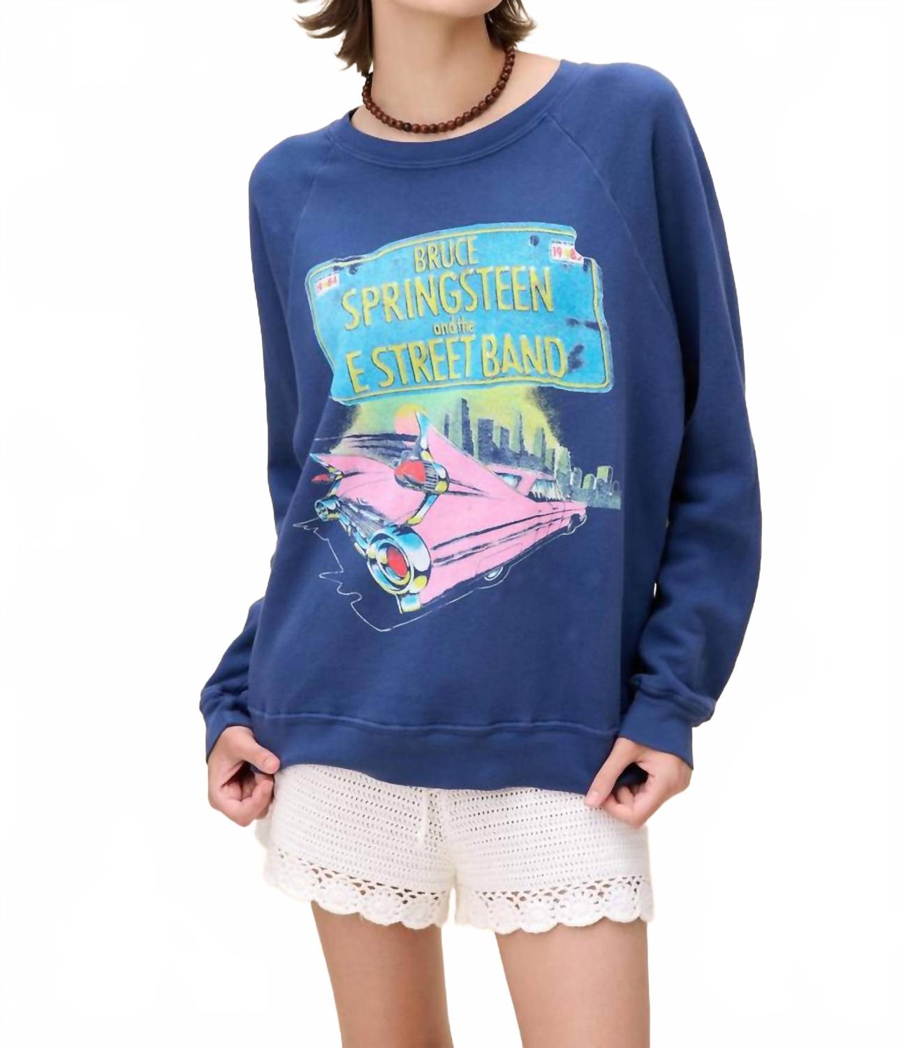 

Винтажный свитшот Bruce Springsteen Born In The USA в выстиланном индиго DAYDREAMER