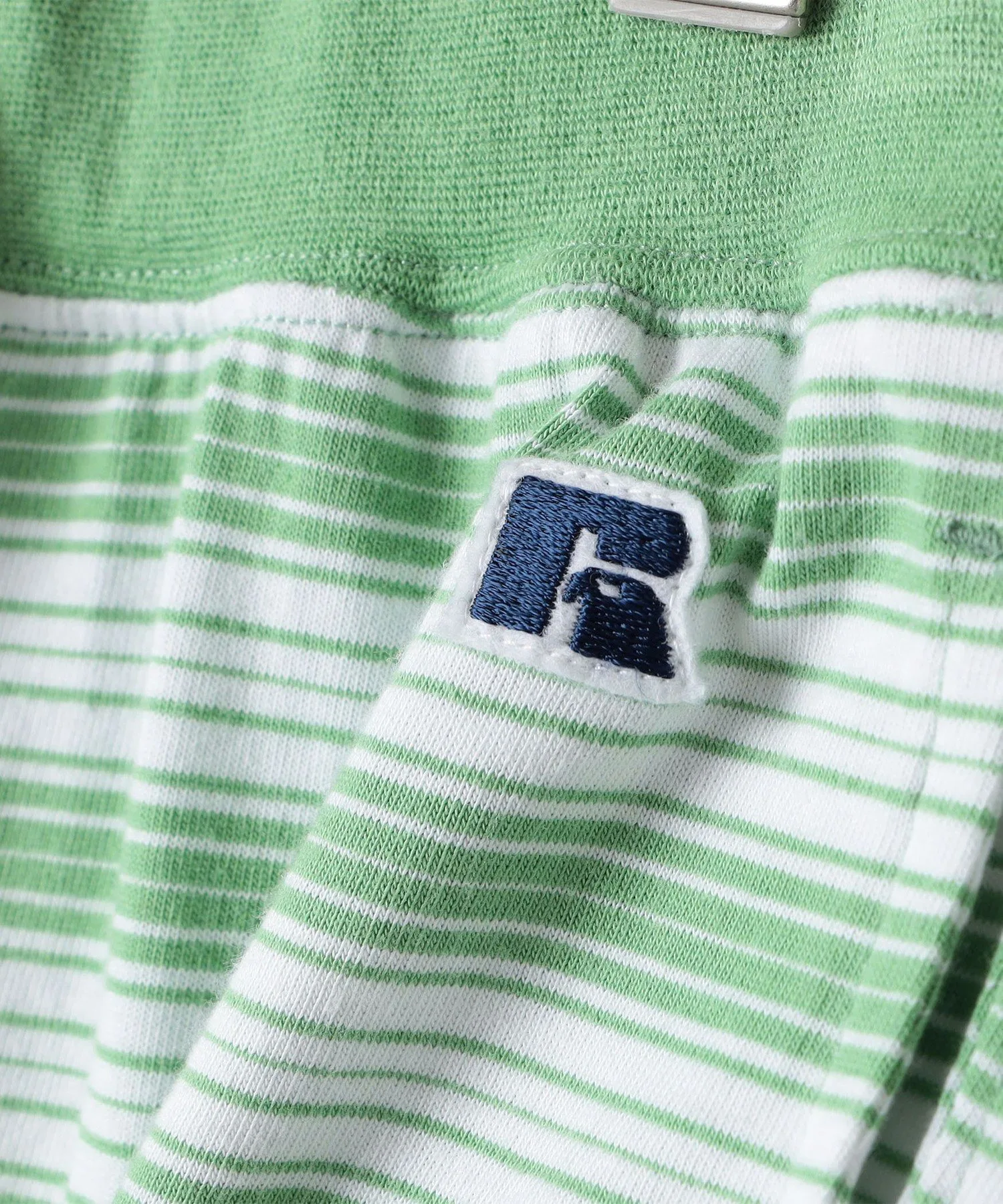 Спортивные шорты RUSSELL: 140-160 см / в полоску SHIPS KIDS, Green — фото 2