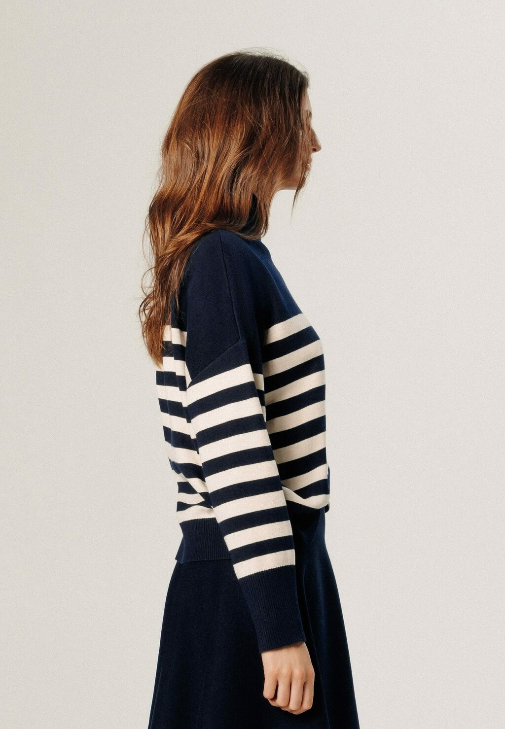 

Джемпер MOCKNECK SAILOR Rodier, темно-синий деним