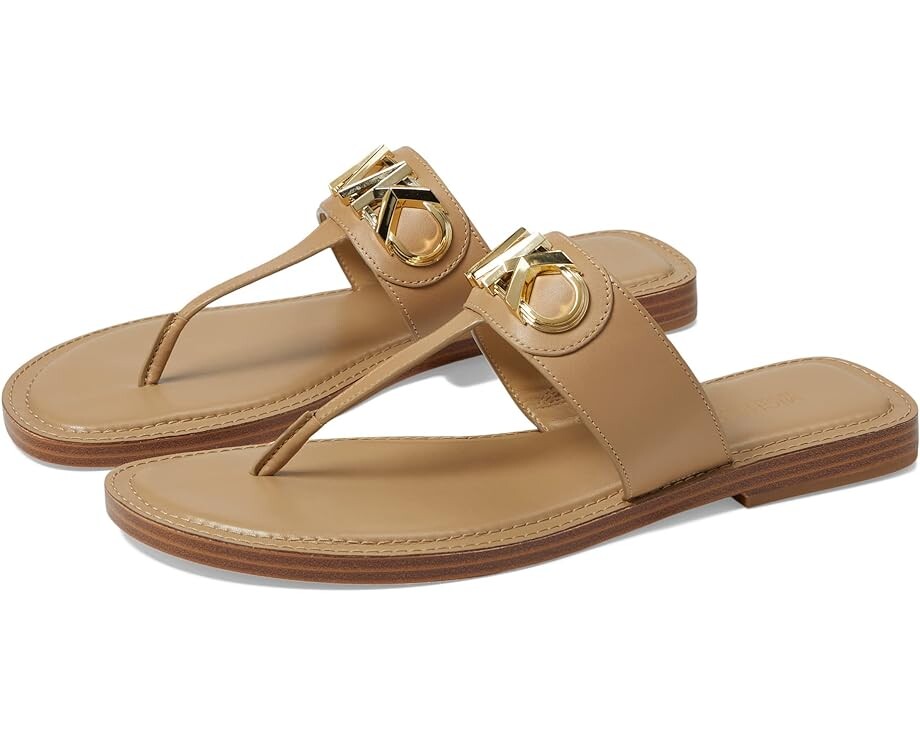 

Сандалии Michael Kors Parker Thong, кэмел