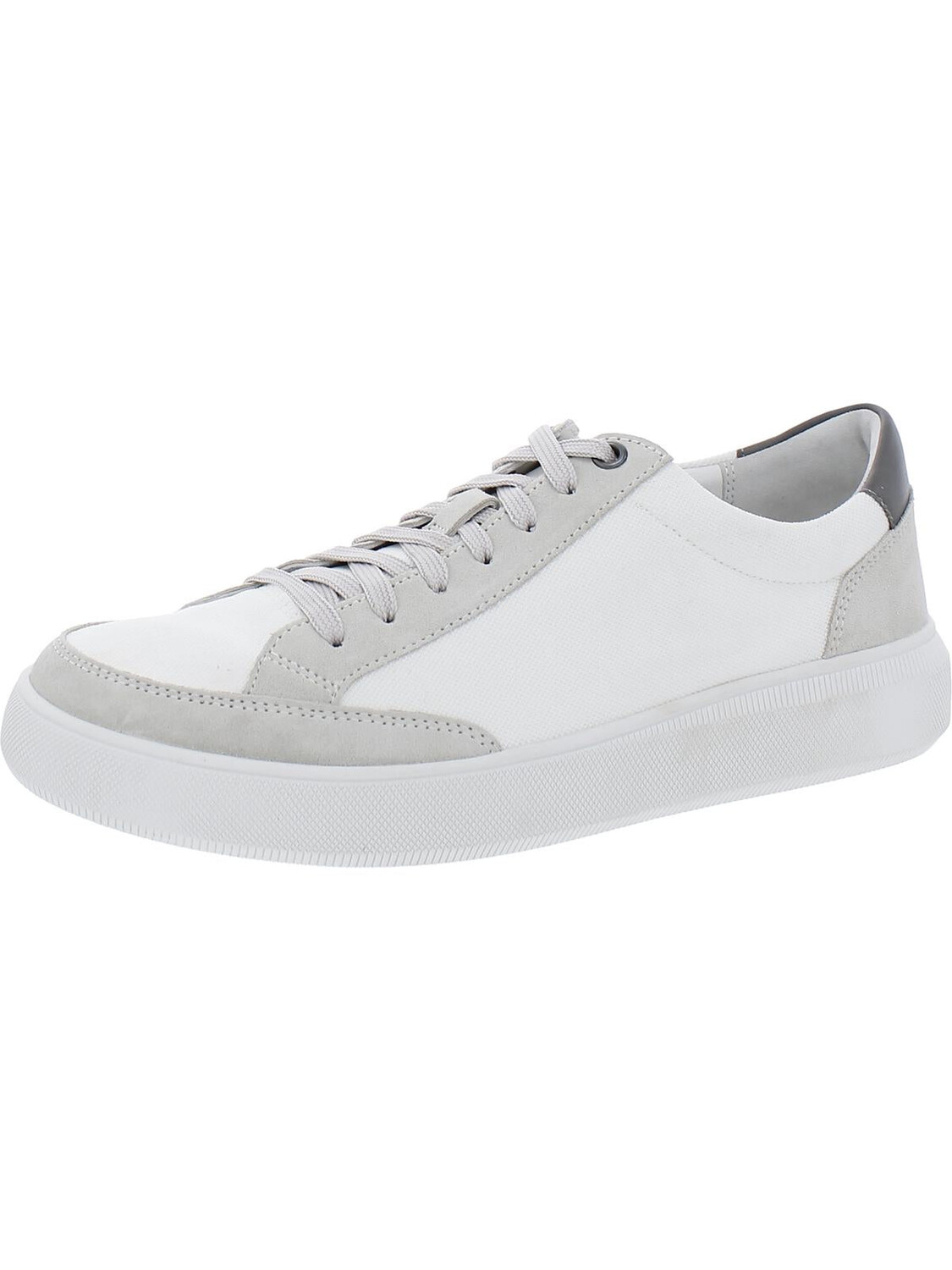 

Мужские холщовые повседневные и модные кроссовки на шнуровке Mason Vince, цвет White Leather