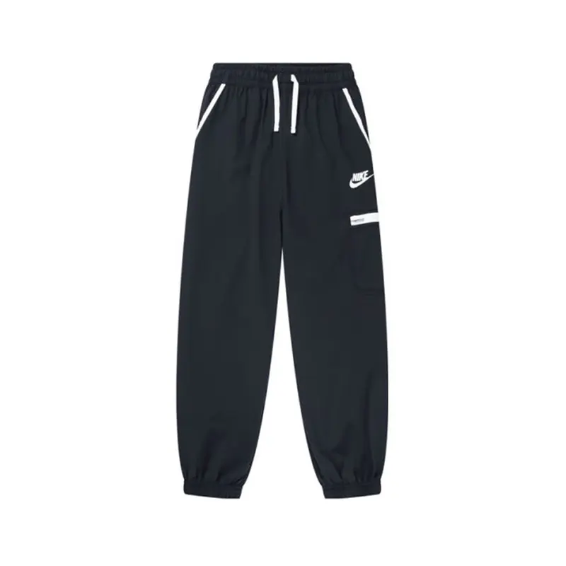 

Nike Черные вязаные спортивные штаны для подростков