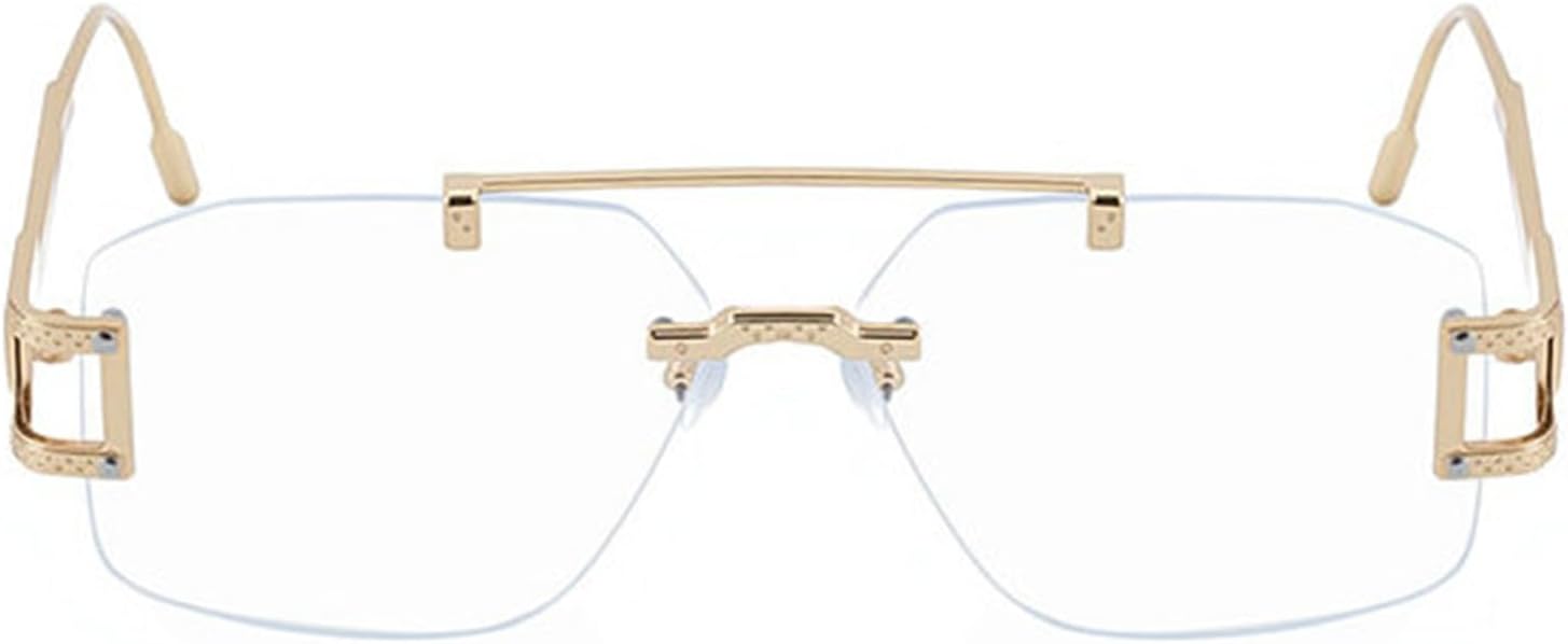 

Willochra Роскошные квадратные солнцезащитные очки без оправы для женщин, модные, увеличенного размера, винтажные, летние, с градиентным переходом, для мужчин, очки-пилот, защита от УФ-излучения UV400, C3