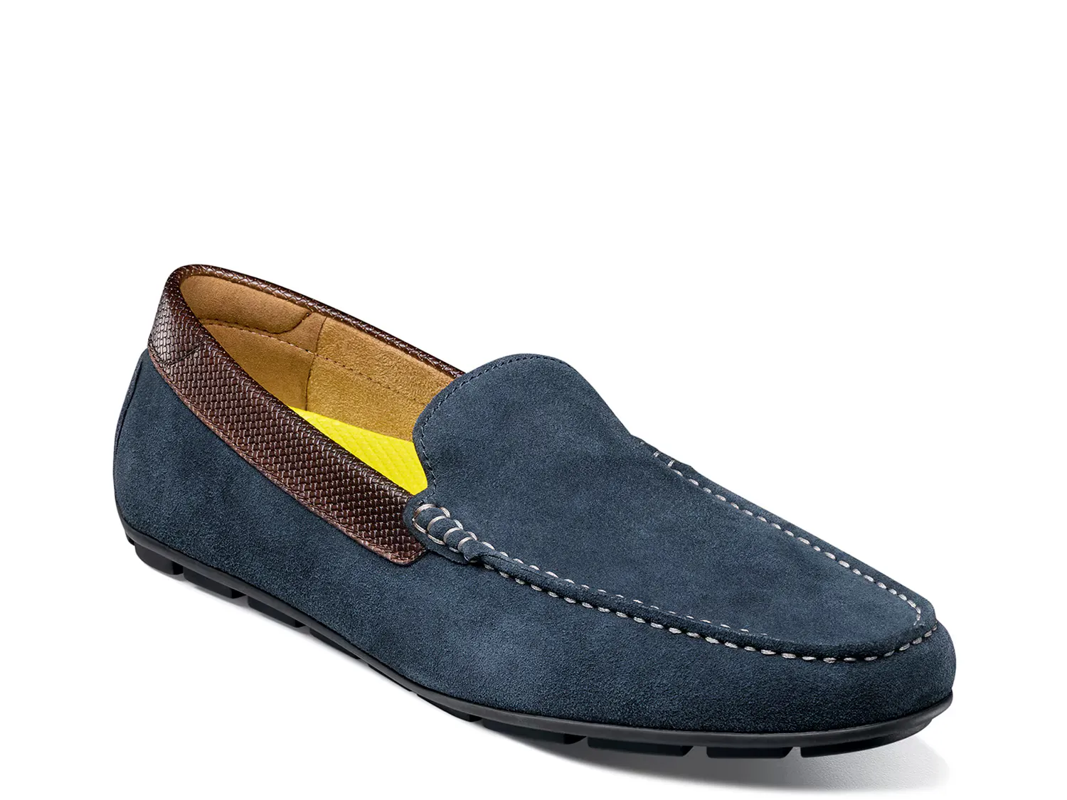 

Лоферы Motor Venetian Driving Loafer Florsheim, темно-синий