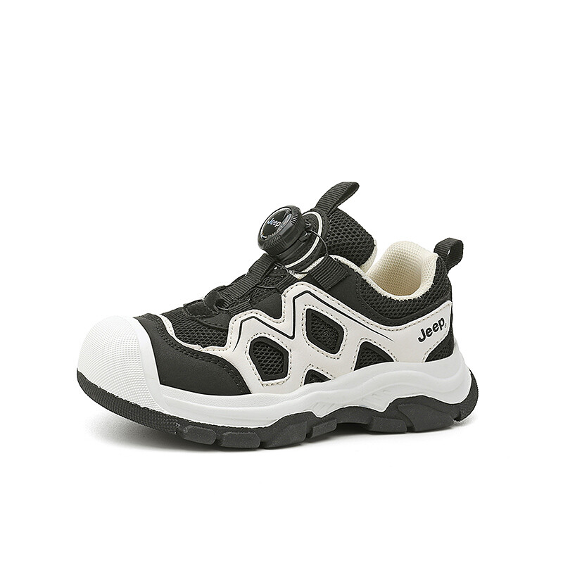 Кроссовки Jeep Kids Lifestyle Shoes Kids Low-top Beige/black, бежевый/черный — фото 2