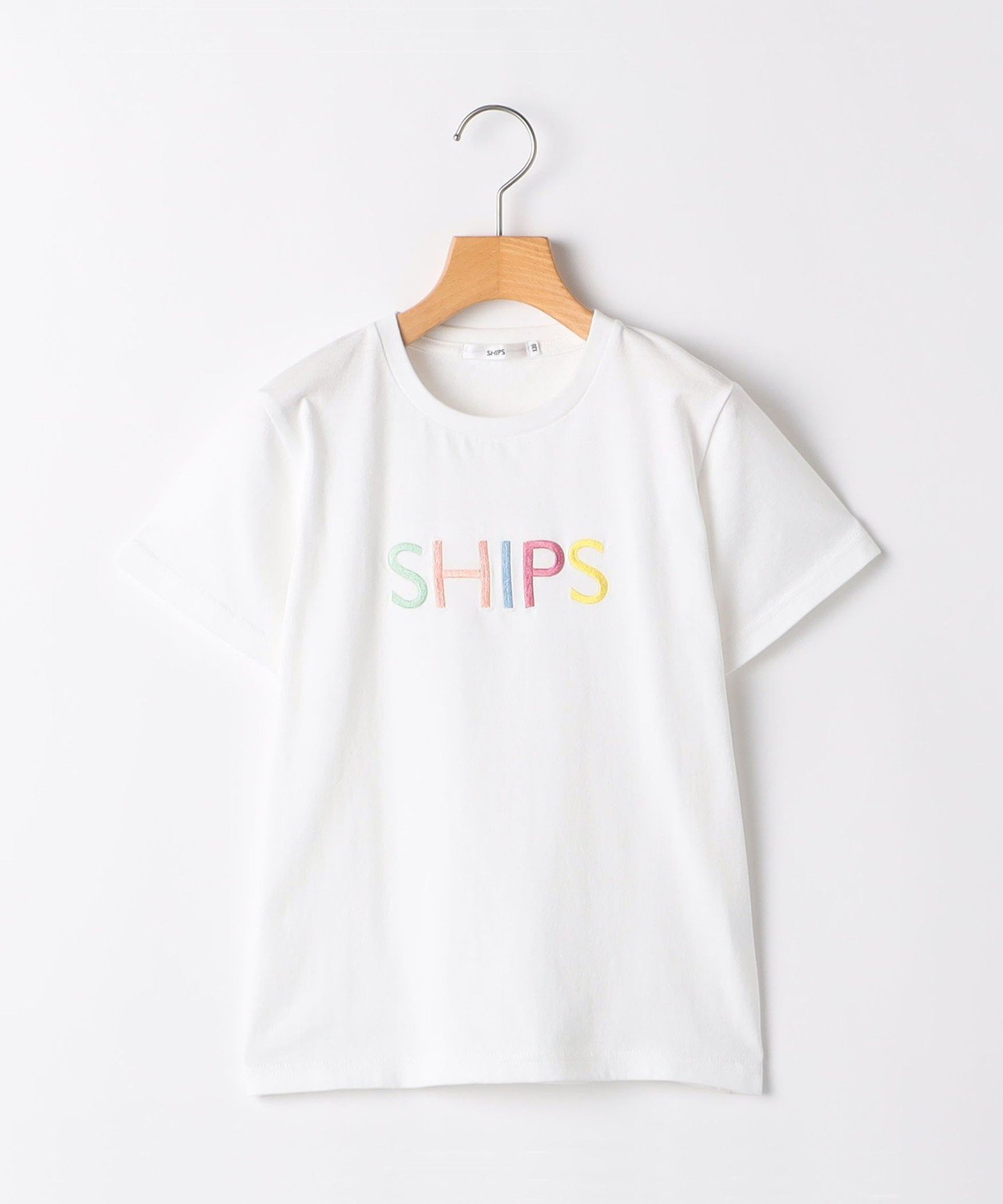 Детская футболка SHIPS: 80–90 см / Футболка с логотипом SHIPS SHIPS KIDS, White