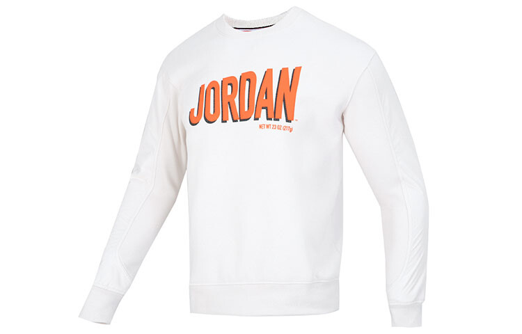 

Flt Mvp Gfx Flc Crew Толстовка мужская белая Jordan, белый